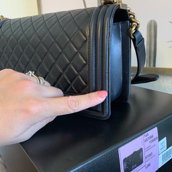 Chanel Boy Boy Flap Old Medium - Picture 5 of 8